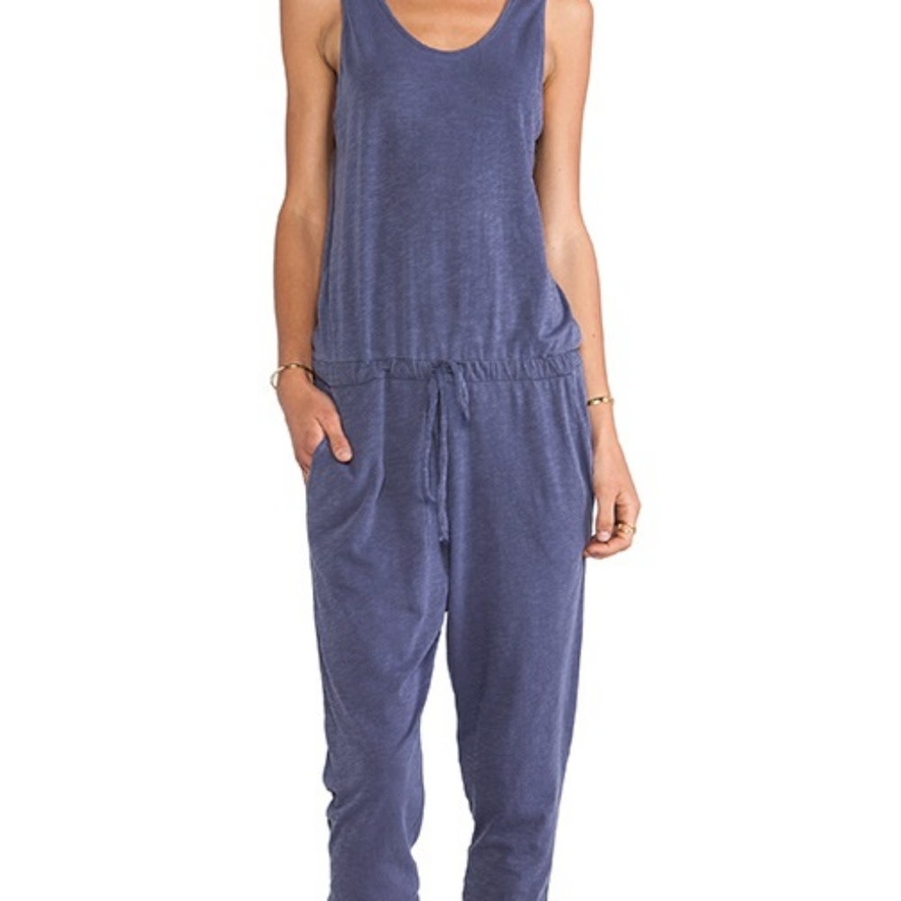 Sundry Jumpsuit in Marine Pigment, size 1